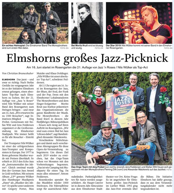 Elmshorns großes Jazz-Picknick